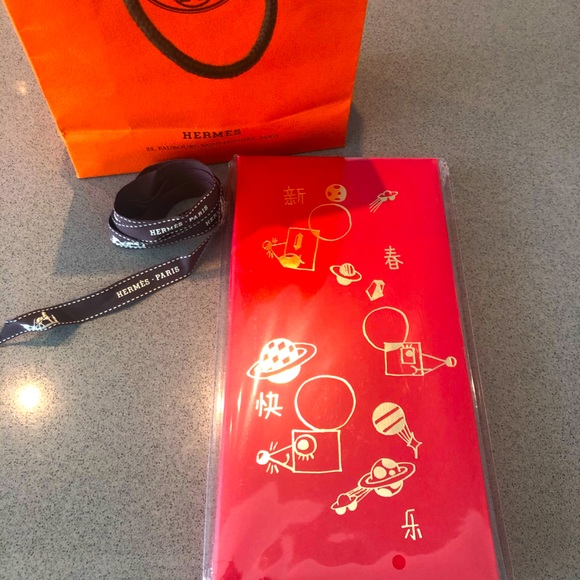 HERMES CHINESE LUNAR NEW YEAR 2020 RED ENVELOPES